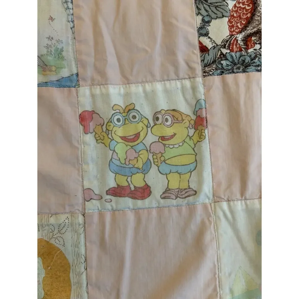 Handmade vintage patchwork